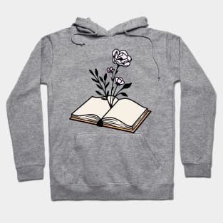 Floral book Hoodie